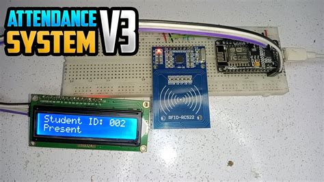 attendance system using rfid|rfid attendance system using nodemcu.